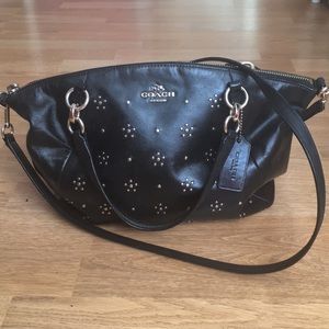 Authentic Coach Black Leather Purse/Crossbody